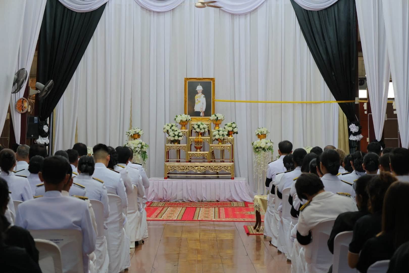 เข้าร่วมพิธีบำเพ็ญกุศลปัณรสมวาร(15วัน)