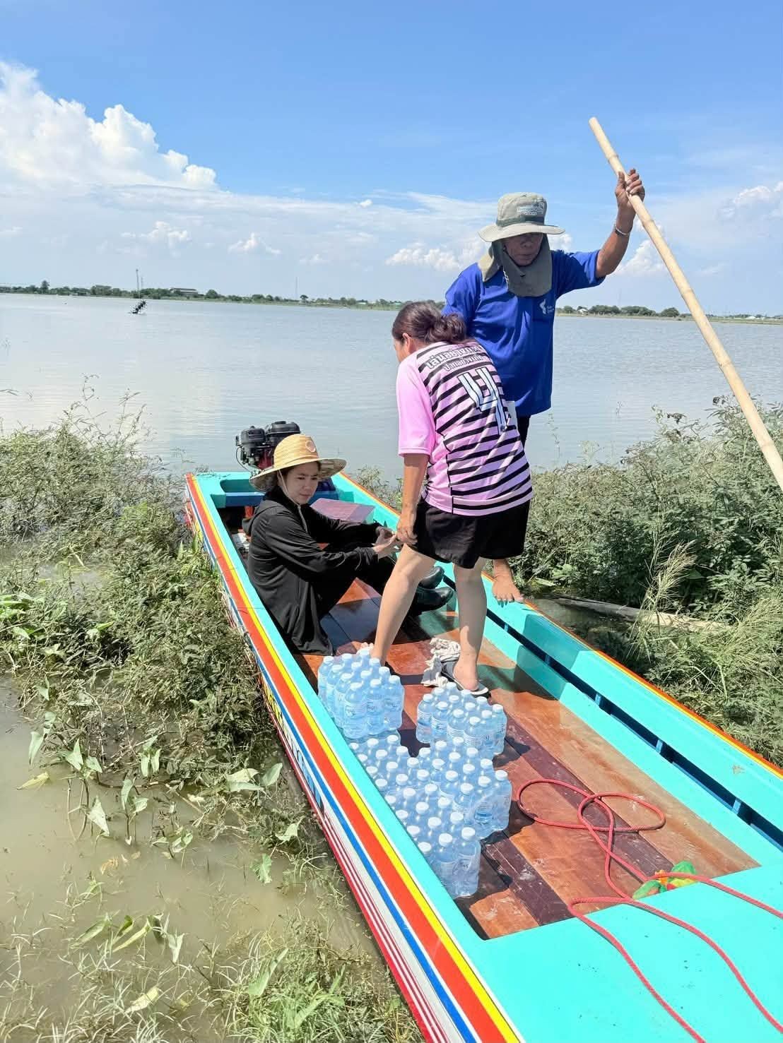 สำรวจครัวเรือนที่ได้รับความเสียหายจากเหตุการณ์น้ำท่วม